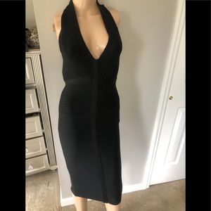 Black bandage dress